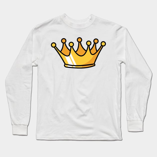 Crown Long Sleeve T-Shirt by your.loved.shirts